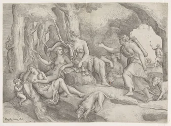 Diana und ihre Nymphen