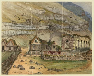 Kirk G Boe Inn & Ruinen, Färöer Inseln