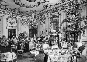 Das Wohnzimmer, Chesterfield House, 1908