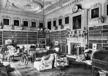Die Bibliothek, Chesterfield House, 1908