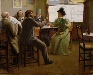 Bar-Interieur, ca. 1880