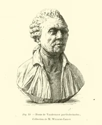 Büste von Henri Van der Noot, belgischer Revolutionär