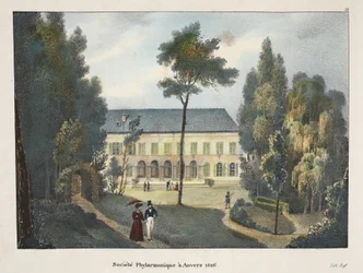 Philharmonische Gesellschaft in Antwerpen 1826, ca. 1895