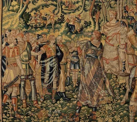 Geschichte von Kyros II. dem Großen, ca. 1590 (Wandteppich)