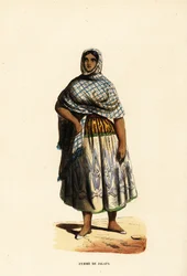 Frau aus der Stadt Xalapa, Veracruz, Mexiko