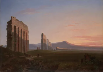 Ansicht der römischen Campagna