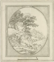 Kinver Kirche: Radierung, undatiert [?18. Jh.]