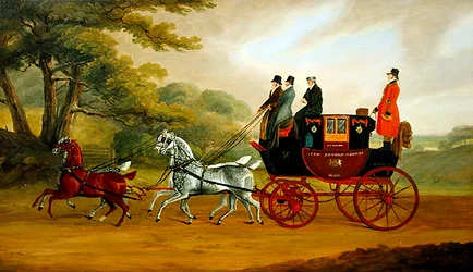 Die Glasgow und London Royal Mail