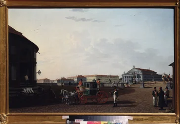 Das kaiserliche Bolshoi-Kamenny-Theater in St. Petersburg