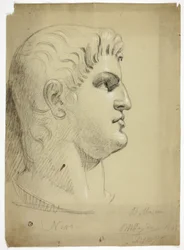 Kopf von Nero im British Museum