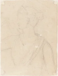 Studie der Statue der Diana im Vatikan (verso)