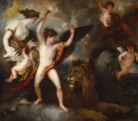 Omnia Vincit Amor, oder Die Macht der Liebe in den drei Elementen, 1809