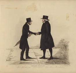 Berühmte Edinburgher, auch bekannt als Moderne Athener, Rev John Hunter, MA, von der Tron Church, Rev Dr Brunton, sein Kollege, Professor für Hebräisch, etc.