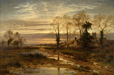 Februar füllt den Graben, 1881