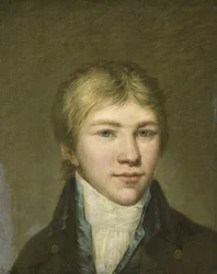 Porträt von Hendrik Arend van den Brink im Alter von siebzehn Jahren