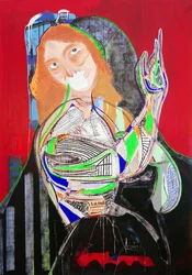 Übermalung: Johannes der Täufer