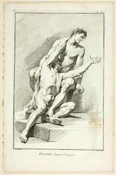 Entwurf: Gruppierte Figuren, aus Encyclopédie
