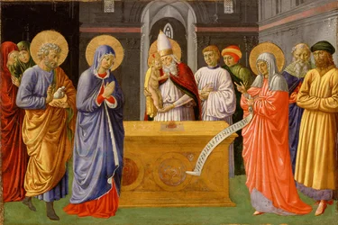 Gozzoli - Reinigung der Jungfrau, 1461-1462