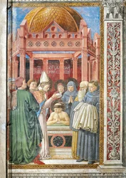 Taufe des Hl. Augustinus (Detail)
