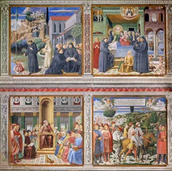 Episoden aus dem Leben des heiligen Augustinus, 1463-65