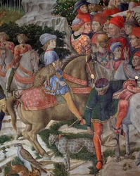 Die Reise der Heiligen Drei Könige (Detail)