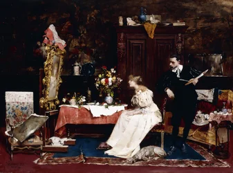 Ihr Porträt präsentieren, 1883