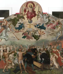 Jüngstes Gericht und das Begräbnis der Toten