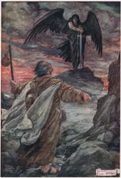 Fürchte den Tod? Das Gefühl des Nebels in meiner Kehle, Illustration aus 