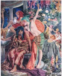 Diejenigen, denen Narren vortragen, Illustration aus 