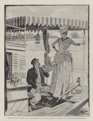 Die seltsamen Abenteuer eines Hausboots, von William Black