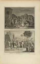 Verzweiflung der Mexikaner am Ende.../Freuden der Mexikaner...
