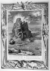 Enceladus unter dem Ätna begraben, 1733