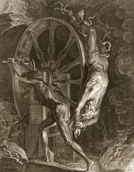 Ixion in der Unterwelt am Rad, 1731