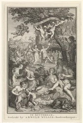 Landschaft mit Hirten und Hirtinnen