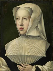 Porträt von Margarete von Österreich, 1480-1530