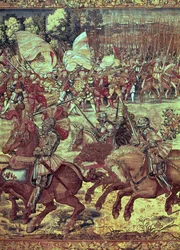 Die Schlacht von Pavia (Detail)