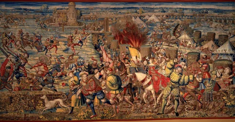 Die Schlacht von Pavia, ca. 1530