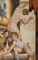 Gegenfassade, Auferstehung 1529 (Detail)