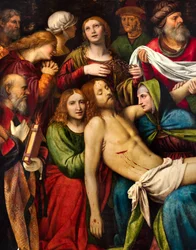 Mailand, Kirche San Giorgio al Palazzo, Bernardino Luini, Kreuzabnahme