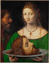 Salome mit dem Kopf des Heiligen Johannes des Täufers, späte Periode