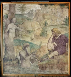 Strenge Konsultation durch Driope und Tavaiano, um 1514