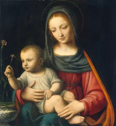 Die Madonna mit der Nelke