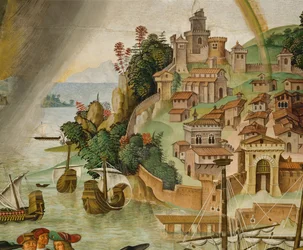 Aeneas Silvius Piccolomini kommt in Talamone an
