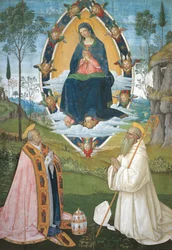 Madonna mit Gregor dem Großen und Sankt Benedikt