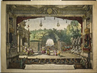 Ballett Le Turc Généreux im Wiener Burgtheater, 1758