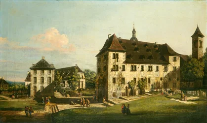 Die Festung Königstein: Hof mit der Magdalenenburg, 1756-1758