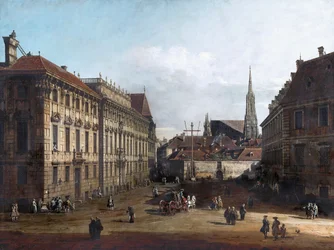 Der Lobkowitzplatz in Wien