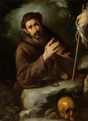 Der heilige Franziskus im Gebet, ca. 1620-1630