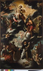 Die Vision des Heiligen Dominikus (Himmel)