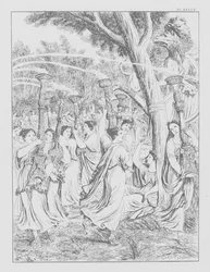 Dantes Göttliche Komödie, Purgatorio (Fegefeuer), Platte XXXIX